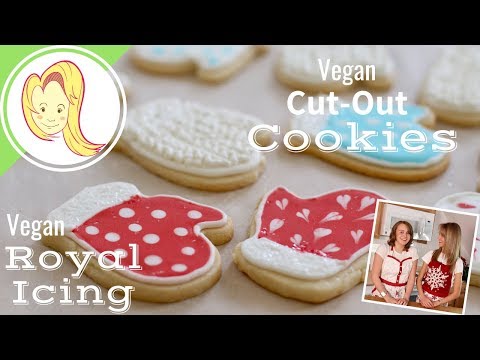 Vegan Cut-Out Cookies & Vegan Royal Icing with Kaija