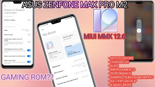 ANDROID 10 MIUI MMX 12.6 CUSTOM ROM FOR ASUS ZENFONE MAX PRO M2 || FULL REVIEW OF THE ROM screenshot 4