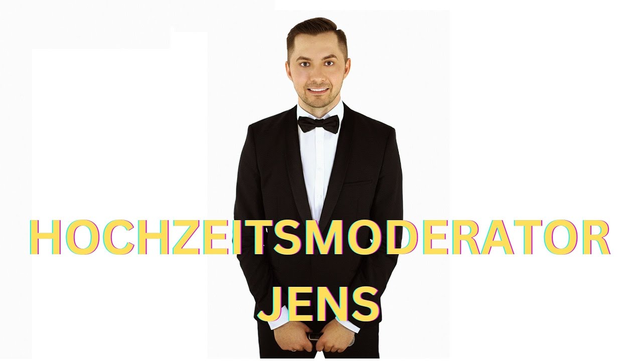 Moderator für Ihre Hochzeit Jens - Ihre perfekte Hochzeitsmoderation (Hochzeitsmoderator mal anders)