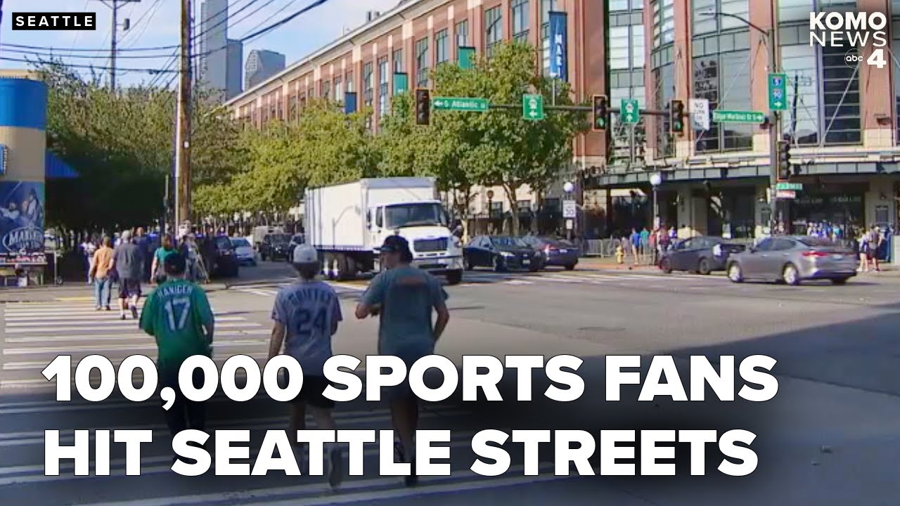Buses, trains, and...water taxis? Seattle public transit gets ready for busy sports weekend