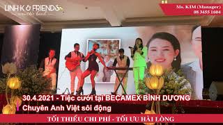 Video thumbnail of "[4.2021] - Tiệc cưới tại BECAMEX HOTEL TPM BÌNH DƯƠNG"