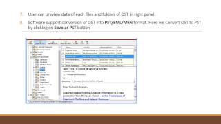 How to Export Exchange OST to PST file While Offline using INTRIGUA Convert OST?