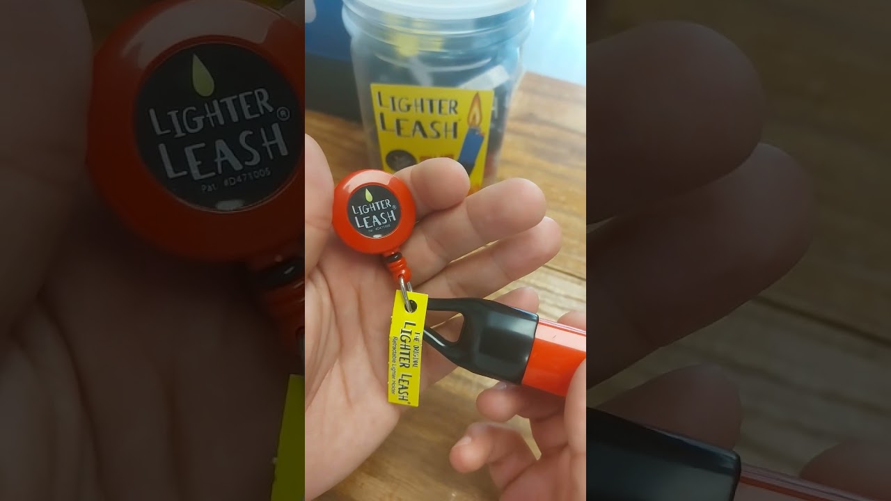 Lighter Leash re Stock. The Lighter Leash to Prevent lighter thieves. At all FLS shops.