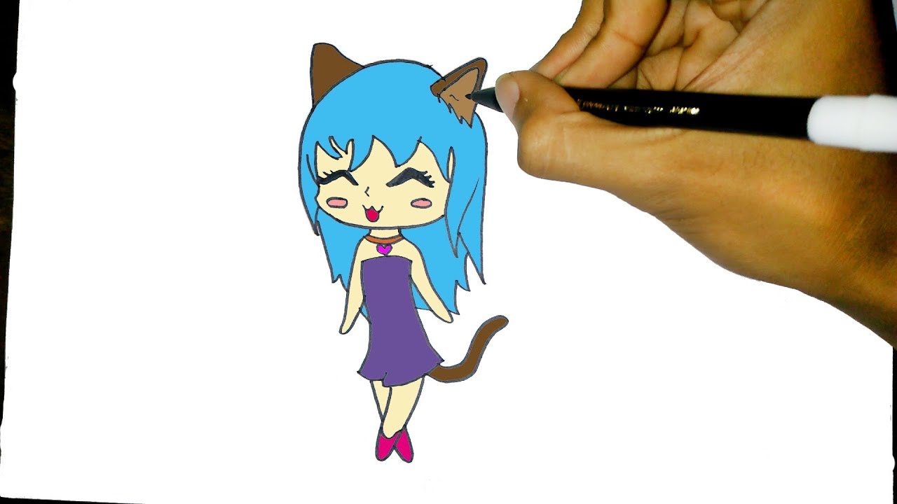 Featured image of post How To Draw A Chibi Cat Step By Step If you are interested in more free step by step drawing tutorials similar to this one feel free