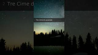 You've Never Seen Stars Until You've Been to Dolomites #Shorts