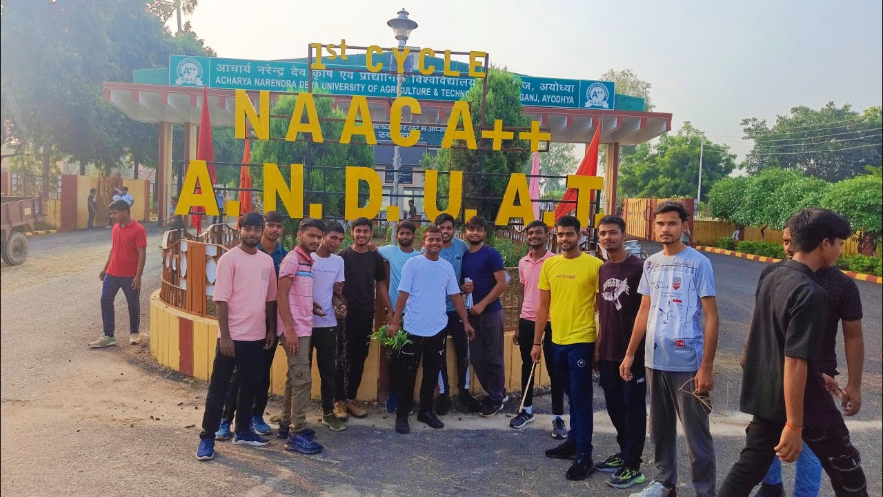 ♥️Acharya Narendra Deva University♥️♥️/ thanks for 90k views ...