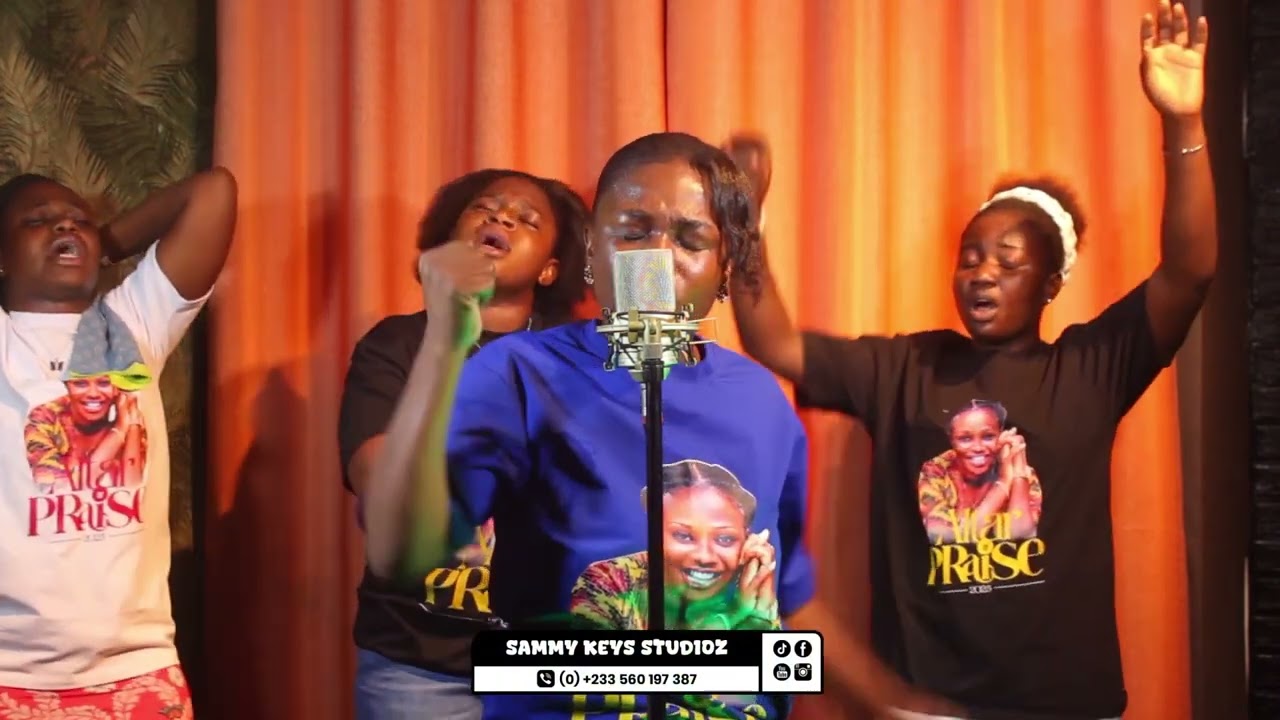 OMG😱FEEL THE PENTECOSTAL🔥🔥FIRE DESCEND THROUGH THEIR WORSHIP-LADY MERCY,MIN DIANA,OBAAPA SARAH&ANGEL