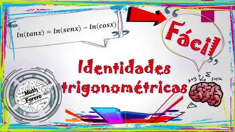 identidades  trigonométricas con logaritmos