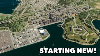 Starting my very first Series in Cities Skylines 2 | Speedbuild + No Commentary