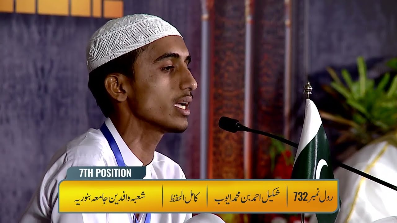 Recitation Of Shakeel Ahmed  (Bainal Hufaz) 7th Position in International Competetion 2025