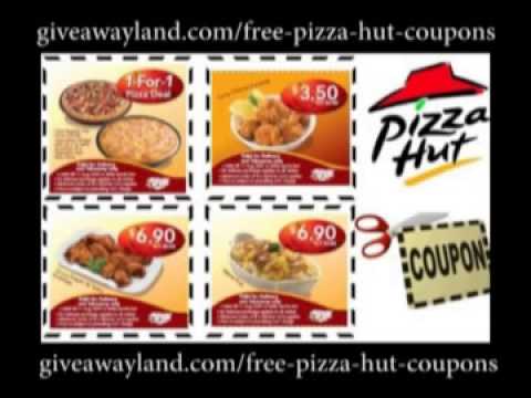 Pizza Hut Coupons – Free Pizza Hut Coupons 2013