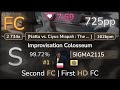 SIGMA2115 | BlackY vs. cosMo@BousouP - Improvisation Colosseum [Nattu vs. Fort]+HD 99.72% FC #1