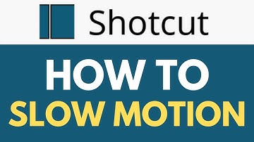 How To Slow Motion in Shotcut | Slowing Down Videos | Shotcut Tutorial