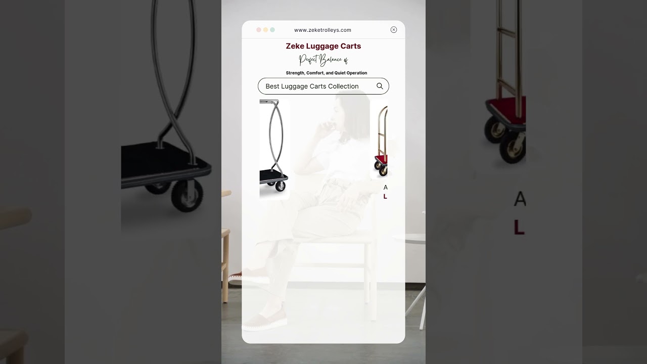 Discover the Range of Luggage Carts with ZEKE Trolleys