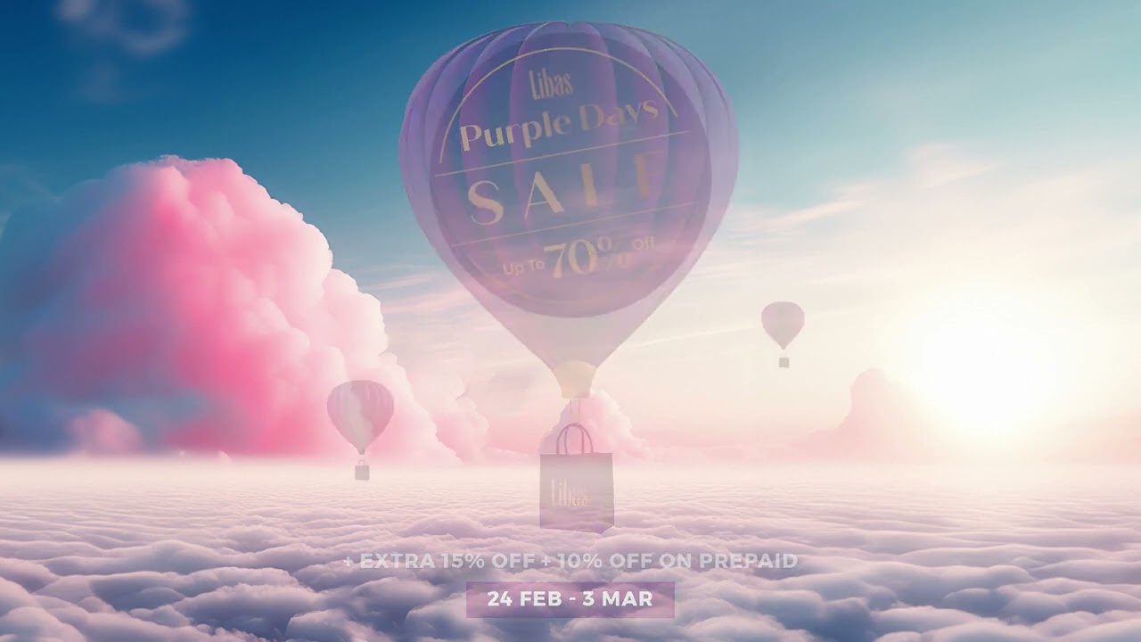 Libas Purple Day Sale is Now Live. 💜🛍️
