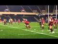 Rugby - Edinburgh Warmup