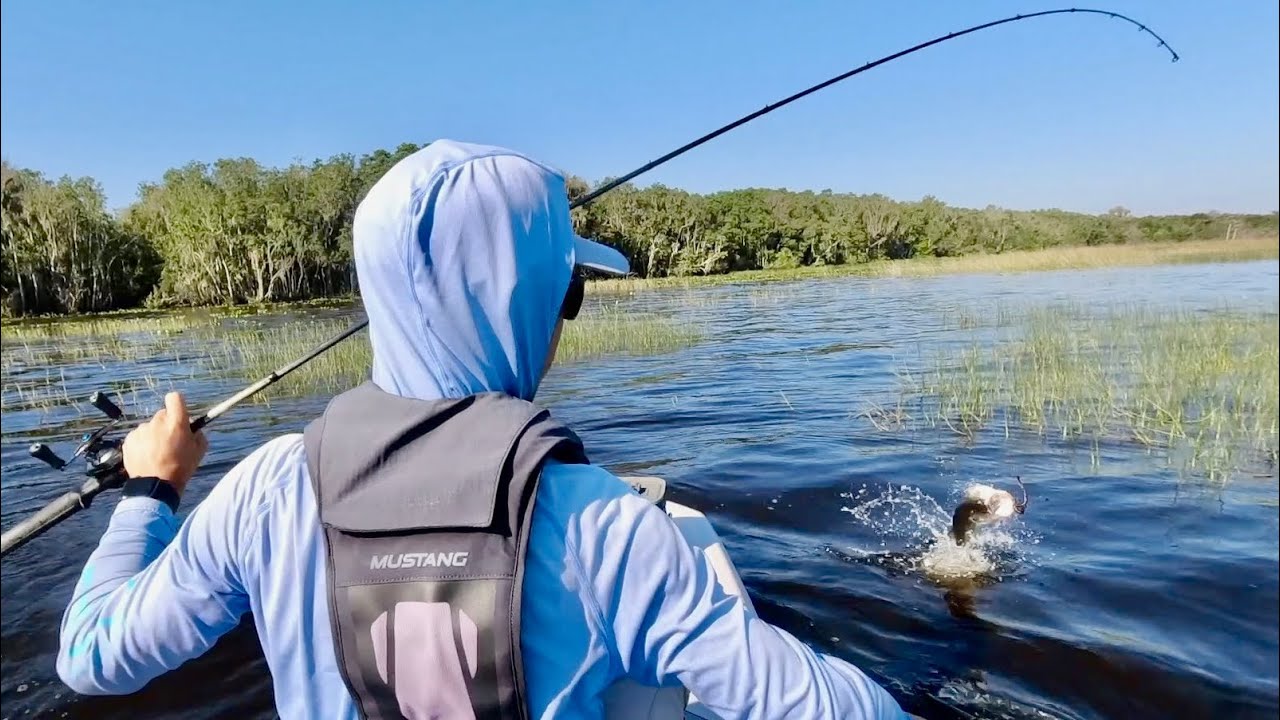 Don’t Spin Out, Stick It Out. Kayak Bass Fishing