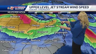 WATCH: Isolated Severe Storm Risk Thursday, Clearing and Less Humid Friday in North Carolina