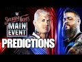 WWE Saturday Night's Main Event 2024 PREDICTIONS