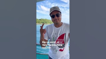 Huge loss to CMA family… #rip #mohitsir …..shocking