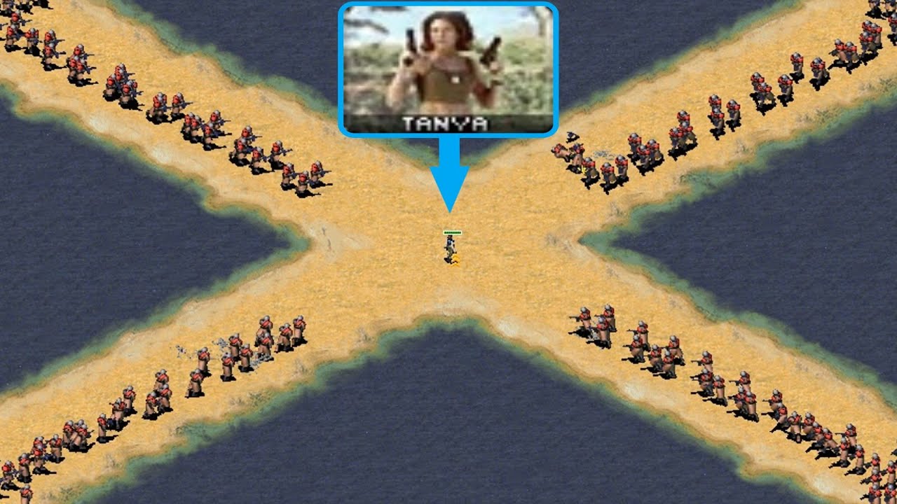 4 Sides Vs Tanya Red Alert 2 YouTube 4 Sides Vs Tanya Red Alert 2 YouTube