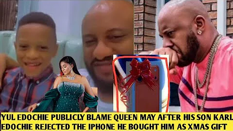 NA WA OHH⚠️  YUL EDOCHIE PUBLICLY BLAME QUEEN MAY AFTER HIS SON KARL REJECTED HIS XMAS IPHONE GIFT 🎁