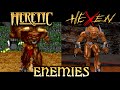 Tous les ennemis de heretic et hexen 1994  1998