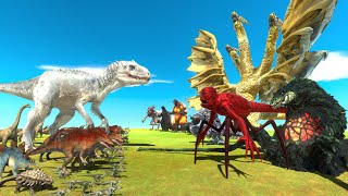Dinosaur Battle of Kaiju - Giant Indominus Rex Appear
