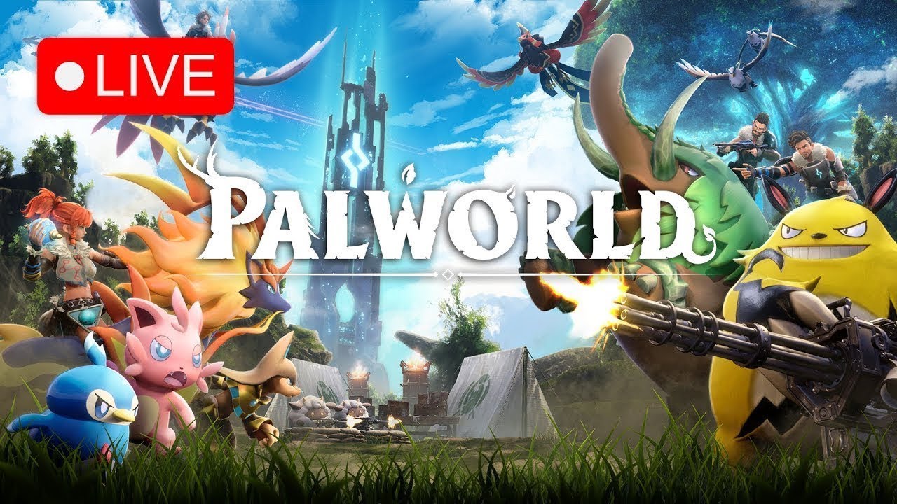 Palworld on PS5  Live Stream