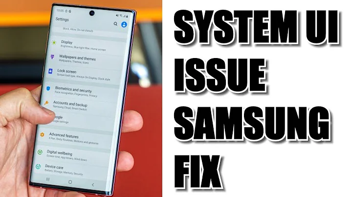How To Fix System UI Error On Samsung - DayDayNews