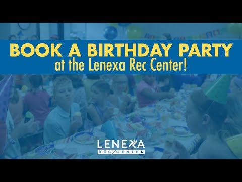 Lenexa Rec Center: Come Party With Us!