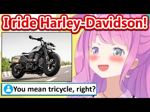 Viewers Can't Believe That Luna Rides A Harley-Davidson IRL