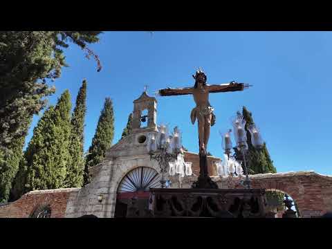 Un pequeño resumen de la procesión extraordinaria de la Pasión hasta el cementerio de Rioseco