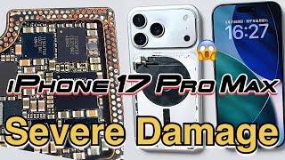 iPhone 17 Pro Max Severe Damage Restoration | Full Repair Process &amp; Final Result