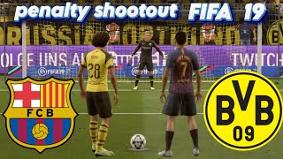 Download lagu FIFA 19 | Champions League Penalty Showdown: Borussia Dortmund vs Barcelona #barcelona #penalty