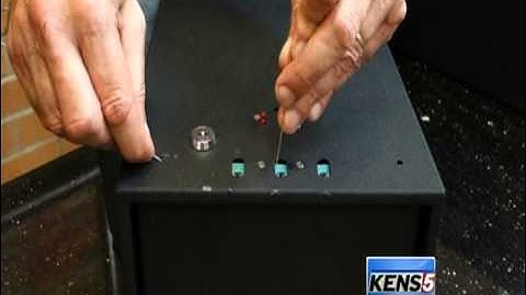 GUN SAFE REPORT BY SECURITY LABS WITH MARC WEBER TOBIAS AND TOBIAS BLUZMANIS KENS-TV