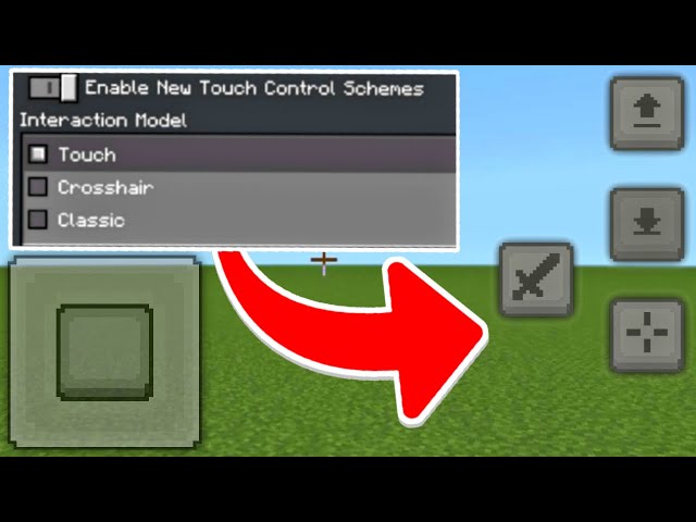 How To ENABLE New MCPE Touch Controls! - Minecraft Bedrock Edition 