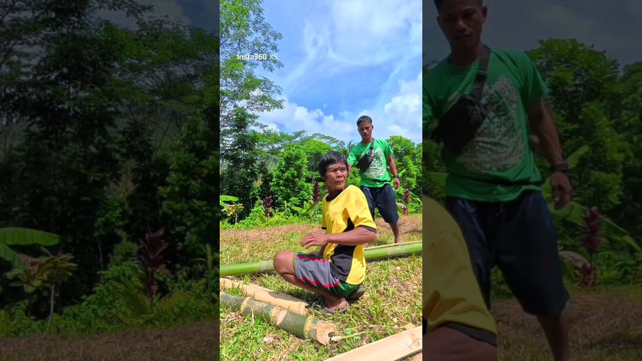 Building a Makeshift Building for Junior High School Students in the Mountains #mountainlife