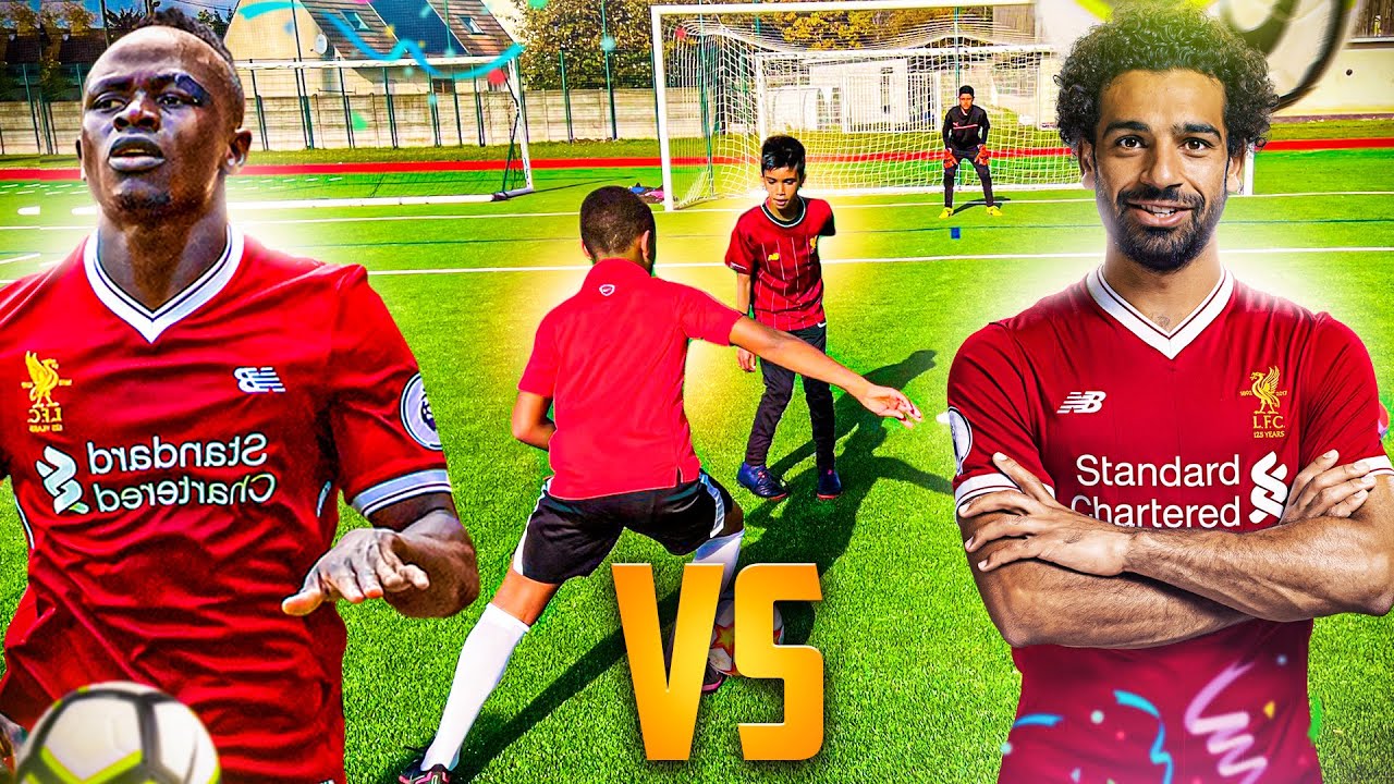 MINI SALAH VS MINI MANÉ 1VS1 ! ILS SONT TROP FORT ...