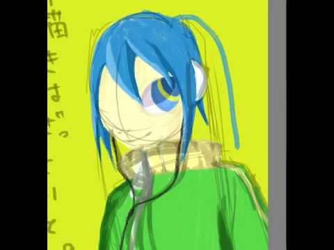 【れおぱの落書き】　マトリョシカ描いてみた