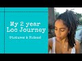 My 2 Year Visual Loc Journey | PICTURES & VIDEOS