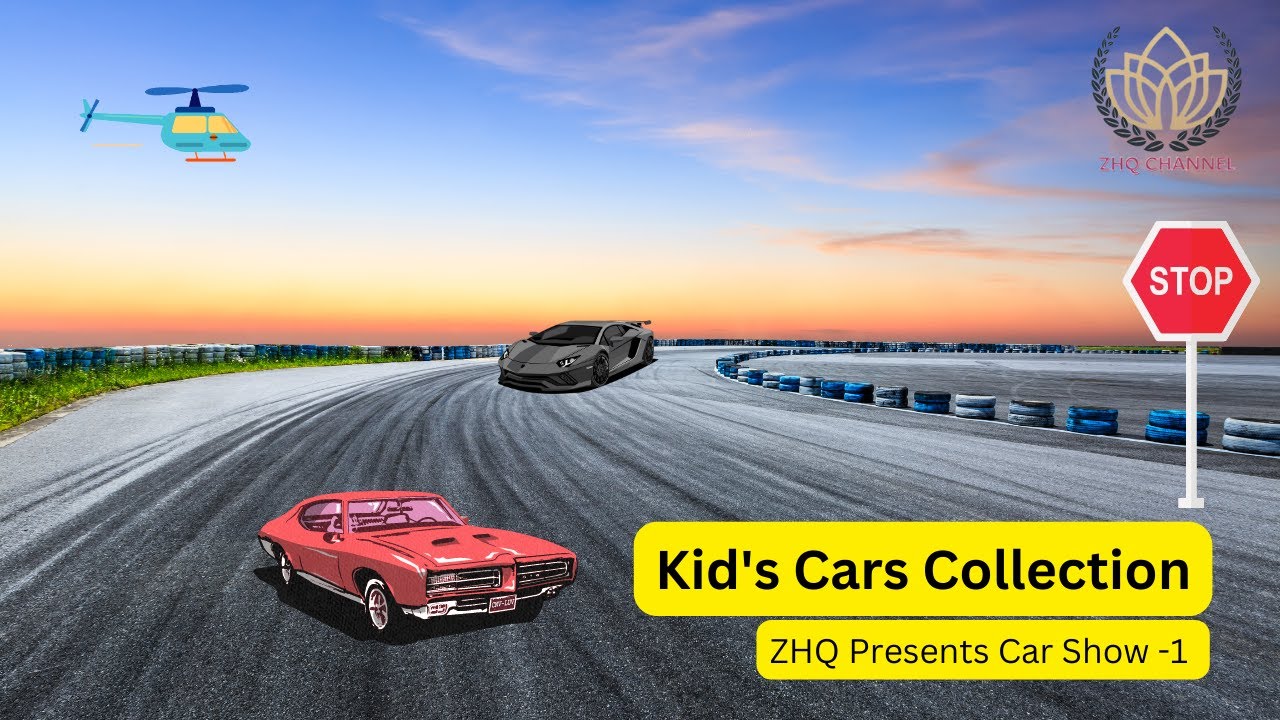 Kids Cars Collection Kids Car Racing Car Cartoons Toy Cars For