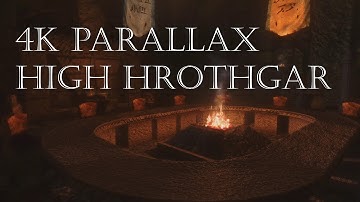 TES V - Skyrim - 4K Parallax High Hrothgar