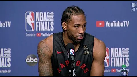 Kawhi Leonard On Why He's Not As Popular As LeBron James & Steph Curry. HoopJab NBA Finals
