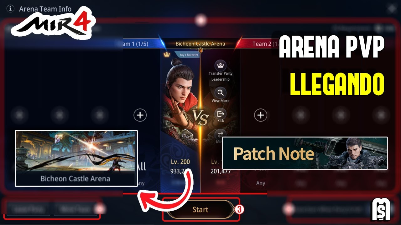 NOTAS DEL PARCHE EN MIR4 DEL 6 DE ENERO, NUEVA ARENA PVP, CAMBIO EN MISIONES DE ZONA MIRAGE Y MAS