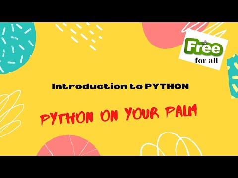 #1, INTRODUCTION TO PYTHON | PYTHON CLASS 11 | PYTHON CLASS 12 | PYTHON | PYTHON ON YOUR PALM |