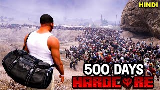 I Survived 500 Days In a ZOMBIE APOCALYPSE In GTA 5..