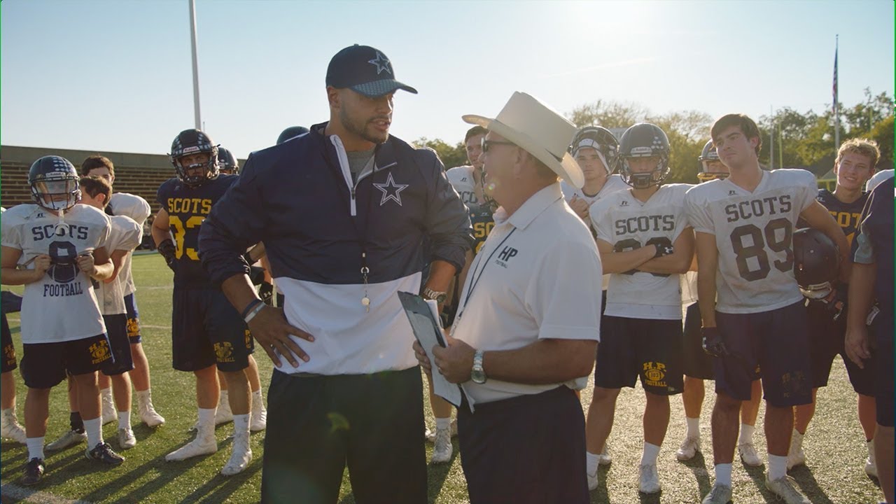 Dak Prescott Surprises High School Coach YouTube