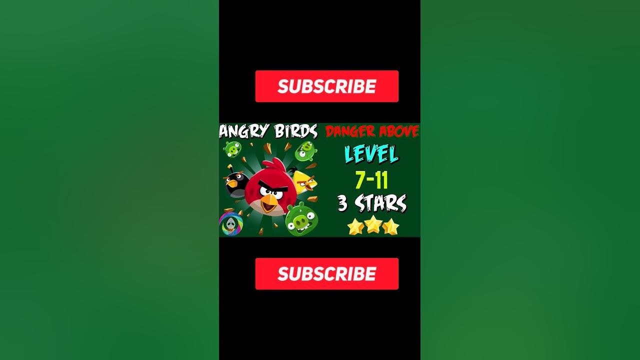 Angry Birds Danger Above Level 7 11 Walkthrough 3 Stars 2x Speed YouTube angry-birds-danger-above-level-7-11-walkthrough-3-stars-2x-speed-youtube