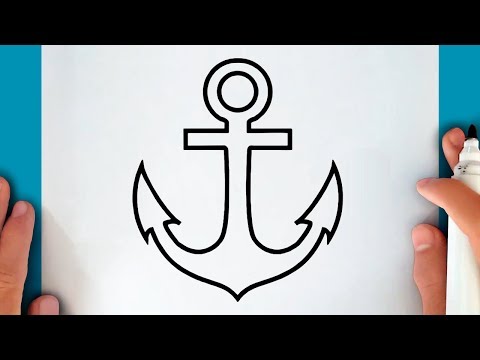 HOW TO DRAW AN ANCHOR